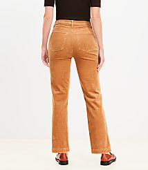 Curvy Straight Corduroy Pants carousel Product Image 2