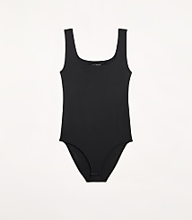 LOFT Versa 360 Knit Square Neck Bodysuit carousel Product Image 5