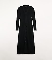 LOFT Versa Ribbed V-Neck Maxi Sweater Dress carousel Product Image 5