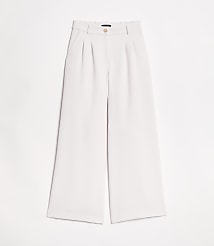 LOFT Versa Crepe Drape Palazzo Pant carousel Product Image 2
