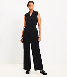 Crepe Lapel Jumpsuit carousel Product Image 4