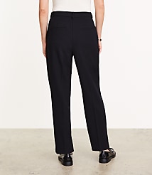 LOFT Versa Seasonless Stretch Double Pleat Taper Pant carousel Product Image 4