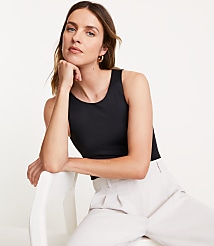 LOFT Versa 360 Knit Tank Bodysuit carousel Product Image 2