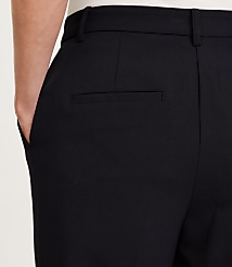 Curvy LOFT Versa Seasonless Stretch Double Pleat Taper Pant carousel Product Image 3