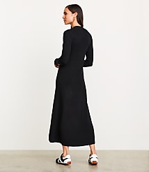 LOFT Versa Ribbed V-Neck Maxi Sweater Dress carousel Product Image 3