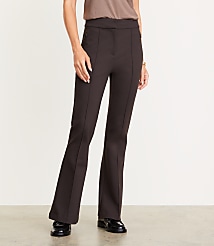 LOFT Versa Ponte Deluxe Flare Pants carousel Product Image 2