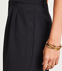 Curvy LOFT Versa Seasonless Stretch Double Pleat Wide Leg Pant carousel Product Image 2
