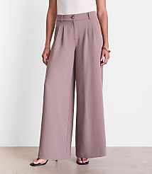 Tall LOFT Versa Crepe Drape Palazzo Pant carousel Product Image 2