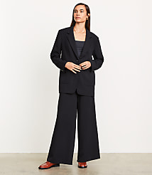 Tall LOFT Versa Crepe Drape Oversized Blazer carousel Product Image 1