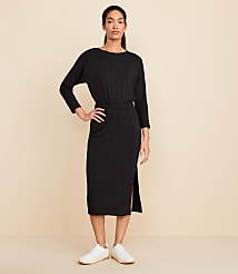 Lou & Grey Signaturesoft 3/4 Sleeve Column Dress carousel Product Image 2