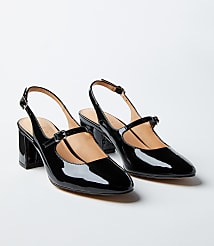 Patent Mary Jane Slingback Heels carousel Product Image 1