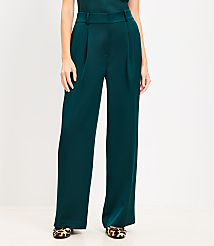 Peyton Trouser Pants in Satin carousel Product Image 2