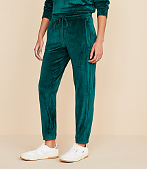 Lou & Grey Ribbed Velour Joggers carousel Product Image 2
