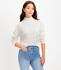 Modern Mock Neck Sweater carousel Product Image 1