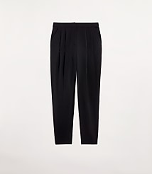 Petite Curvy LOFT Versa Seasonless Stretch Double Pleat Taper Pant carousel Product Image 4