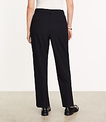 Petite Curvy LOFT Versa Seasonless Stretch Double Pleat Taper Pant carousel Product Image 2