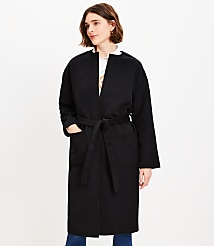 Belted Pocket Wrap Jacket carousel Product Image 1