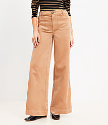 Palmer Wide Leg Pants in Brushed Corduroy carousel Product Image 2