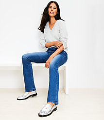 Relaxed V-Neck Sweater carousel Product Image 1