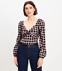 Plaid Sweetheart Blouse carousel Product Image 2