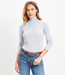Long Sleeve Mock Neck Top carousel Product Image 1