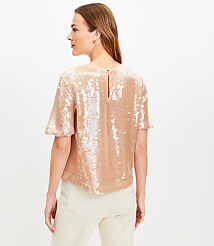 Sequin Tee carousel Product Image 3