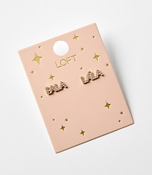 Fa La La La Stud Earrings carousel Product Image 1