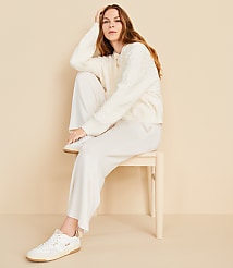 Lou & Grey Signaturesoft Wide Leg Crop Pants carousel Product Image 1