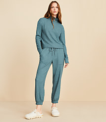 Lou & Grey Brushed Wafflestitch Joggers carousel Product Image 1