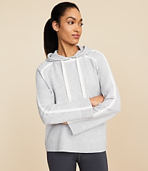 Lou & Grey Heathered Tipped Hoodie Sweater carousel Product Image 1