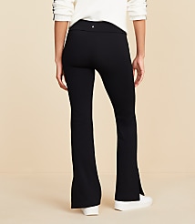 Lou & Grey Brushed Back Fleece Boot Cut Pants carousel Product Image 2