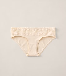 Haven Well Within Cotton Bikini with Lace Waist carousel Product Image 1