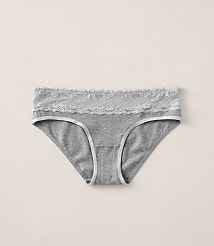 Haven Well Within Cotton Bikini with Lace Waist carousel Product Image 1