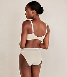 Haven Well Within Cotton High Leg Brief with Lace Waist carousel Product Image 2