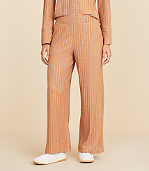 Lou & Grey Brushed Rib Wide Leg Pants carousel Product Image 2
