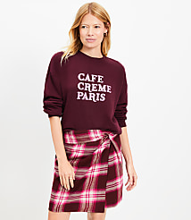 Cafe Creme Paris Sweatshirt carousel Product Image 1