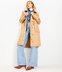 Quilted Puffer Coat carousel Product Image 1