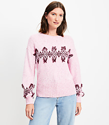 Fringe Fair Isle Sweater carousel Product Image 1