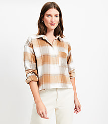 Plaid Modern Pocket Shirt carousel Product Image 1