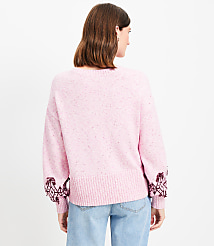 Fringe Fair Isle Sweater carousel Product Image 3