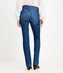 Let Down Hem Mid Rise Boot Jeans in Original Medium Stone Wash carousel Product Image 2
