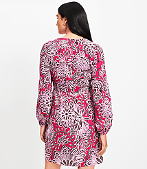 Floral Ruffle Flare Mini Dress carousel Product Image 3