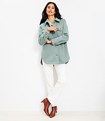 Brushed Shirt Jacket carousel Product Image 1