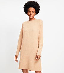 Saddle Sleeve Mini Sweater Dress carousel Product Image 2