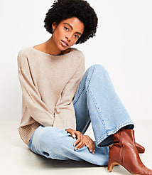 Ribtrim Boatneck Tunic Sweater carousel Product Image 2