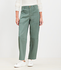 Utility Barrel Pants in Twill carousel Product Image 3