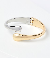 Mixed Metal Cuff Bracelet carousel Product Image 1