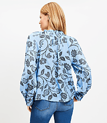 Garden Ruffle Neck Shirt carousel Product Image 3