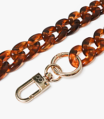 Cord&eacute;e Tortoiseshell Print Curby Phone Chain carousel Product Image 2