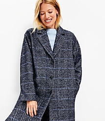 Herringbone Modern Coat carousel Product Image 2